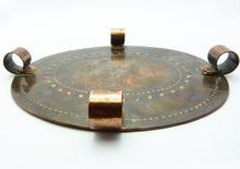 Load image into Gallery viewer, Arts &amp; Crafts Repousse Copper Trivet