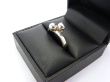 Load image into Gallery viewer, Vintage Sterling Silver Ball Ring