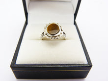 Load image into Gallery viewer, Vintage Silver &amp; Tigers Eye Ring