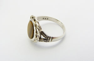 Vintage Silver & Tigers Eye Ring