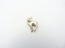Load image into Gallery viewer, Vintage Silver Deer Charm Pendant