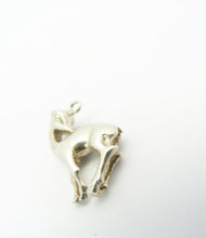 Load image into Gallery viewer, Vintage Silver Deer Charm Pendant