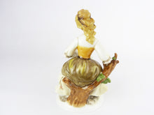 Load image into Gallery viewer, Vintage Alfretto by Mauri Porcelain Figurine - Lady With Lamb Figurine