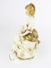 Load image into Gallery viewer, Vintage Alfretto by Mauri Porcelain Figurine - Lady With Lamb Figurine
