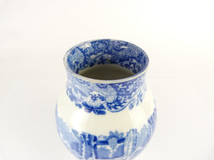 Vintage Copeland Spode Italian Blue & White Vase