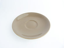 Load image into Gallery viewer, Vintage Poole Pottery Twin Tone Saucer-Mushroom and Sepia Saucer