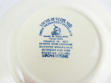 Load image into Gallery viewer, Vintage Enoch Wedgwood Tunstall Lochs of Scotland Loch Katrine Blue &amp; White Plate