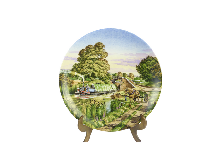 Royal Worcester Decorative Plate 'The Meeting'