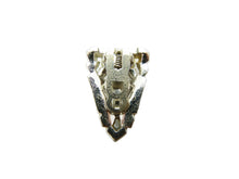 Load image into Gallery viewer, Vintage Art Deco Coro Duette Rhinestone Brooch &amp; Dress Clips - Made In Canada 1935 - Pat 1852188