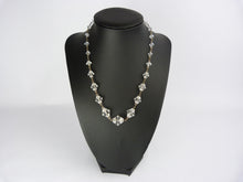Load image into Gallery viewer, Vintage Art Deco Crystal Glass Bead Necklace 