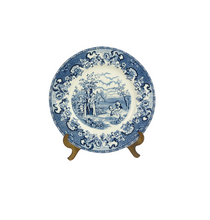 Load image into Gallery viewer, Barratts of Staffordshire Blue &amp; White &#39;Playtime&#39; Plate
