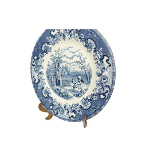 Barratts of Staffordshire Blue & White 'Playtime' Plate