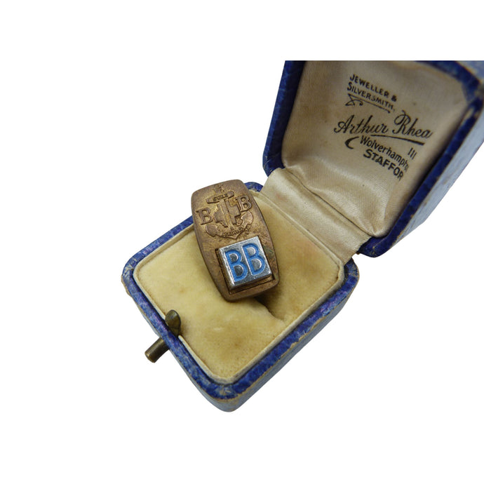 Vintage Boys' Brigade Merit Service Enamel Pin Badge