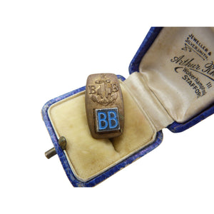 Vintage Boys' Brigade Merit Service Enamel Pin Badge