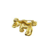 Load image into Gallery viewer, Vintage Gold Teddy Bear Brooch