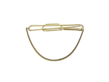Load image into Gallery viewer, Vintage Gold Tone Stratton Imitation Made In England Tie Clip