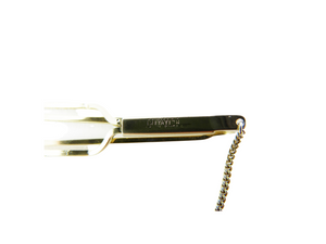 Vintage Gold Tone Stratton Imitation Made In England Tie Clip