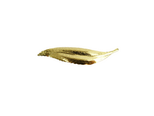 Load image into Gallery viewer, Vintage Gold Leaf Brooch