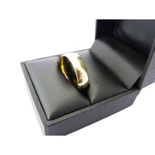 Load image into Gallery viewer, Vintage Gold Plated Wedding Band Ring UK Size T Half