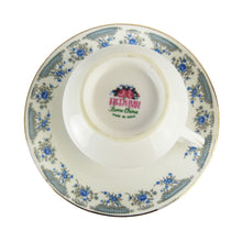 Load image into Gallery viewer, Vintage Hitkari Potteries Bone China Blue &amp; White Floral Tea Set