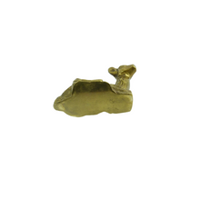 Load image into Gallery viewer, Vintage Brass Deer Figurine Ornament