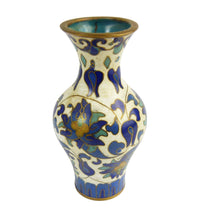 Load image into Gallery viewer, Vintage Miniature Chinese Enamel Cloisonné Vase Set