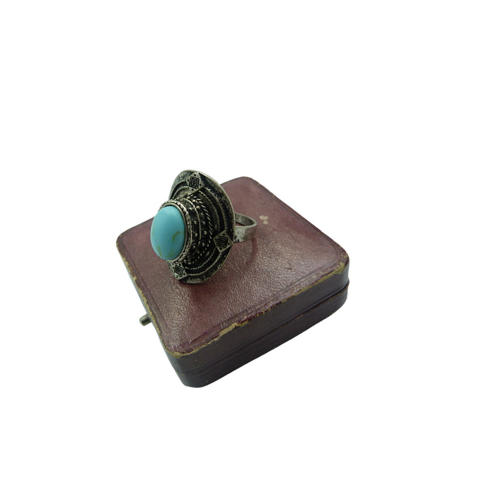 Vintage Navajo Faux Turquoise Ring