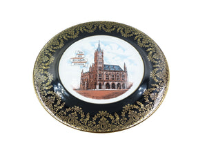 Vintage 'The Old Town Hall Preston' Plate