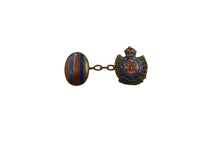 Load image into Gallery viewer, Vintage Royal Engineers Blue &amp; Red Enamel Cufflinks