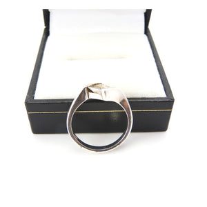 Vintage Silver 925 & Cubic Zirconia Ring