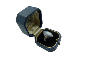 Vintage Wedgwood Blue Jasperware Ring