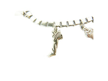 Load image into Gallery viewer, Vintage Silver Charm Bracelet