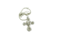 Load image into Gallery viewer, Vintage Sterling Silver Filigree Cross Pendant