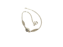 Load image into Gallery viewer, Vintage Silver Filigree Heart Bracelet