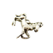 Load image into Gallery viewer, Vintage Silver Horse Charm Pendant