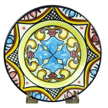 Load image into Gallery viewer, Vintage Spanish Platart Hand Painted Ceramic Floral Wall Plate
