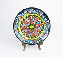 Load image into Gallery viewer, Vintage Spanish Platart Ceramic Floral Wall Plate