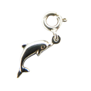 Vintage Sterling Silver 925 Dolphin Charm