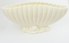 Load image into Gallery viewer, Vintage Art Deco Sylvac White Clam Shell Vase Planter