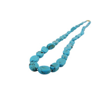 Load image into Gallery viewer, Vintage Faux Turquoise Bead Necklace