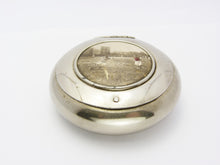 Load image into Gallery viewer, Vintage 1920-30s White Metal Sporting Snuff Box - Footballer Snuff Box - Scottish Snuff Box