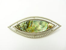 Load image into Gallery viewer, Vintage Abalone Shell Paua Shell Brooch