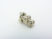 Load image into Gallery viewer, Vintage London Cab Taxi Hackney Carriage Silver Charm
