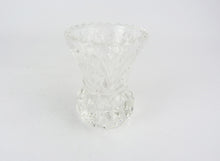 Load image into Gallery viewer, Vintage Cut Glass Small Bud Vase