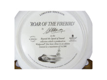 Load image into Gallery viewer, Wedgwood Bone China Limited Edition &#39;Roar of the Firebird&#39; Collectors Plate