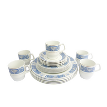 Load image into Gallery viewer, Woods &amp; Sons Alpine White Ironstone Dinner Set