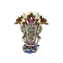 Load image into Gallery viewer, Antique French Porcelain Wedding Vase