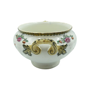 Antique Whieldon Ware Porcelain 'Pheasant' Pattern Bowl