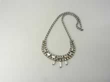 Load image into Gallery viewer, Vintage Baguette Rhinestone Necklace