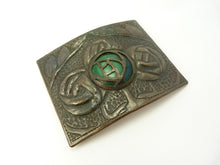 Load image into Gallery viewer, Arts &amp; Crafts Copper Buckle
